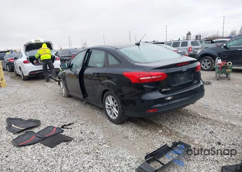 2016 Ford Focus Se from USA, damaged, VIN 1FADP3F2XGL312249